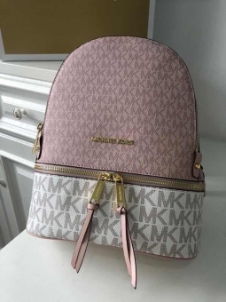 MK Rhea Zip 2020专柜最新款 拼色设计风 MK Rhea Zip 2020专柜最新款 拼色设计风