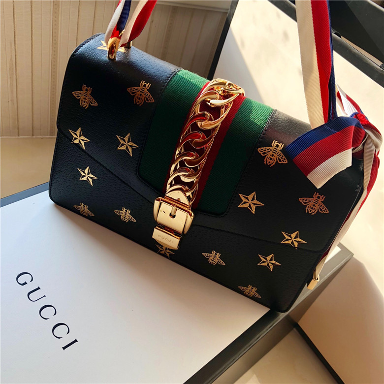 GUCCI Sylvie系列,美貌颜值系列,网红明星追捧 GUCCI Sylvie系列,美貌颜值系列,网红明星追捧
