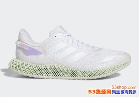 ���ﰢ�ϴ�˹adidas��4D�˶���Ь����ɫС��Ь������