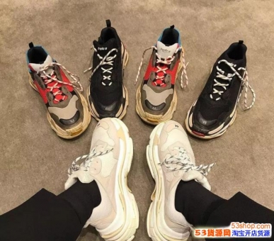 �ߵ�Balenciaga��үЬ����Ǯһ˫��������������������