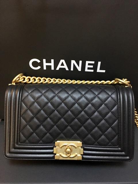 CHANEL/香奈儿 LE BOY 经典款 复古银扣 小号链 CHANEL/香奈儿 LE BOY 经典款 复古银扣 小号链