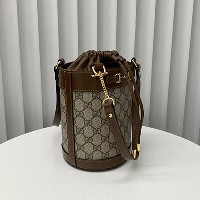 Gucci 马衔扣1955小号水桶包,专柜级别品质 Gucci 马衔扣1955小号水桶包,专柜级别品质