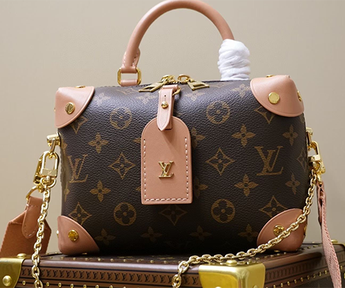 Lv Petite Malle Souple手袋,经典老花女 Lv Petite Malle Souple手袋,经典老花女