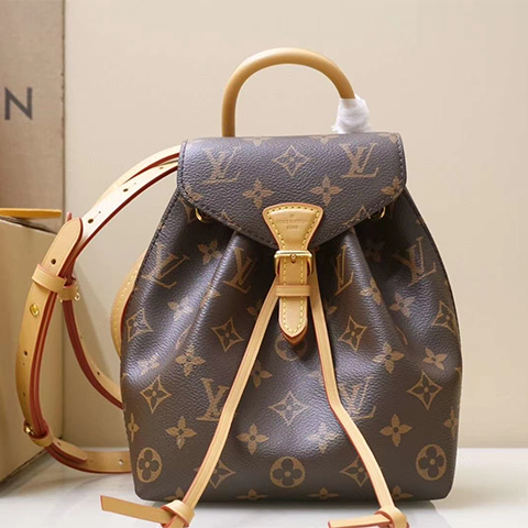 Lv Montsouris BB双肩包小背包,原单品质 Lv Montsouris BB双肩包小背包,原单品质