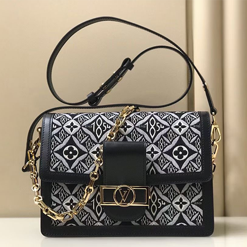 LV Dauphine手袋1854提花织物,名牌达芙妮包包 LV Dauphine手袋1854提花织物,名牌达芙妮包包