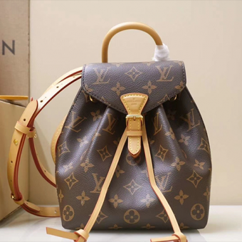 Lv Montsouris BB双肩包小背包,原单品质 Lv Montsouris BB双肩包小背包,原单品质