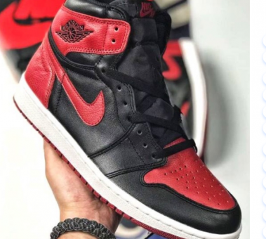 ����Ь���������ϣ�AirJordan1��Bred���ں�