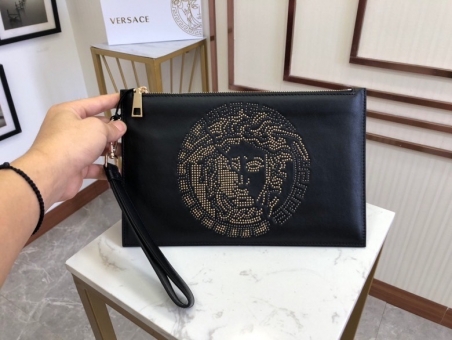 Versace手包范思哲进口牛皮6225男包货源 Versace手包范思哲进口牛皮6225男包货源