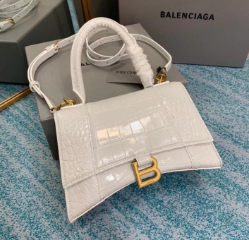 巴黎丗家Hourglass鳄鱼纹沙漏包,鼎级品质货源 巴黎丗家Hourglass鳄鱼纹沙漏包,鼎级品质货源