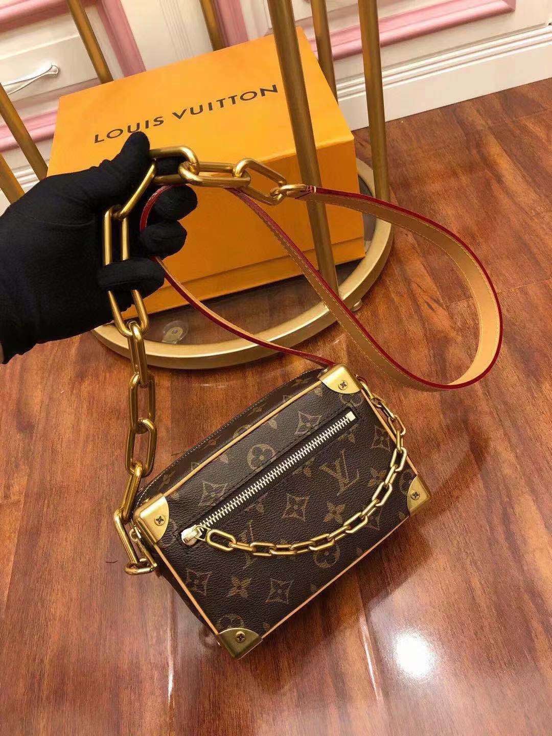 原单品质,专柜免税店LV SOFT TRUNK盒子包 原单品质,专柜免税店LV SOFT TRUNK盒子包