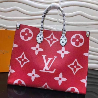 经典LV购物袋,ONTHEGO托特包,细节工艺一步到位 经典LV购物袋,ONTHEGO托特包,细节工艺一步到位